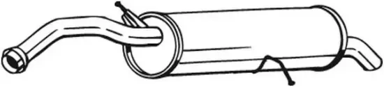 Endschalldämpfer BOSAL 135-093 Bild Endschalldämpfer BOSAL 135-093