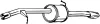 Endschalldämpfer BOSAL 135-111