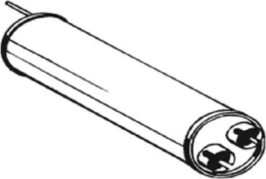 Mittelschalldämpfer BOSAL 135-493
