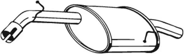Endschalldämpfer BOSAL 141-139