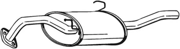 Endschalldämpfer BOSAL 142-727