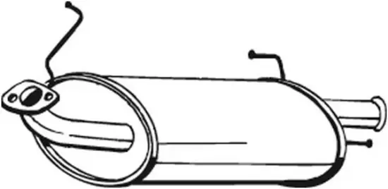 Endschalldämpfer BOSAL 145-235 Bild Endschalldämpfer BOSAL 145-235