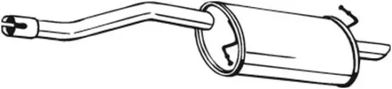 Endschalldämpfer BOSAL 154-123 Bild Endschalldämpfer BOSAL 154-123