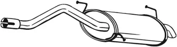 Endschalldämpfer BOSAL 154-191