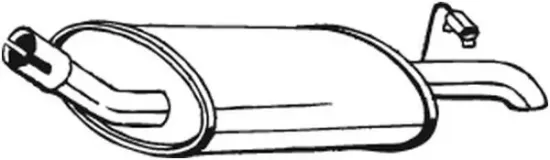 Endschalldämpfer BOSAL 154-929 Bild Endschalldämpfer BOSAL 154-929