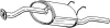 Endschalldämpfer BOSAL 163-121