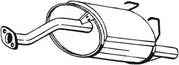 Endschalldämpfer BOSAL 163-203
