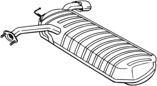 Endschalldämpfer BOSAL 169-039 Bild Endschalldämpfer BOSAL 169-039