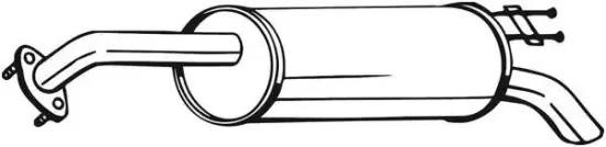 Endschalldämpfer BOSAL 169-041 Bild Endschalldämpfer BOSAL 169-041