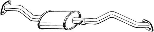 Mittelschalldämpfer BOSAL 171-303