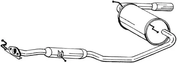 Endschalldämpfer BOSAL 284-567