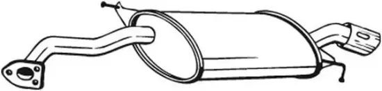 Endschalldämpfer BOSAL 177-003 Bild Endschalldämpfer BOSAL 177-003