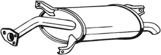 Endschalldämpfer BOSAL 177-001 Bild Endschalldämpfer BOSAL 177-001