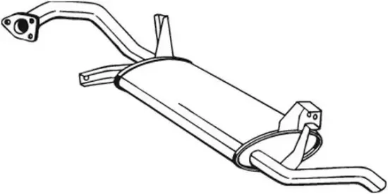 Endschalldämpfer BOSAL 177-105 Bild Endschalldämpfer BOSAL 177-105