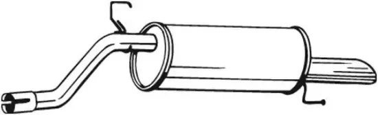 Endschalldämpfer BOSAL 185-181 Bild Endschalldämpfer BOSAL 185-181