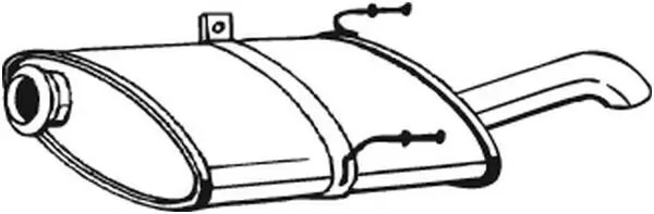 Endschalldämpfer BOSAL 190-295