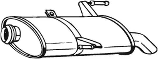Endschalldämpfer BOSAL 190-501