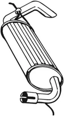 Endschalldämpfer BOSAL 211-395