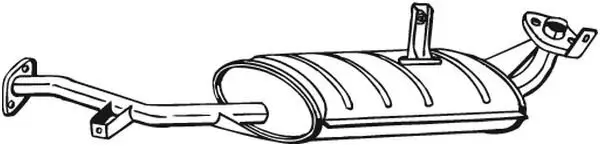 Mittelschalldämpfer BOSAL 219-109