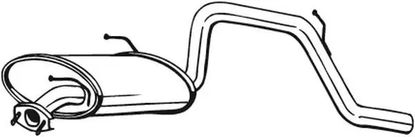 Endschalldämpfer BOSAL 219-381