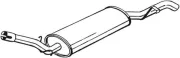 Endschalldämpfer BOSAL 227-011