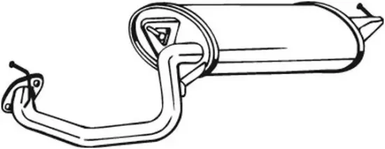 Endschalldämpfer BOSAL 228-153 Bild Endschalldämpfer BOSAL 228-153