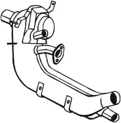 Vorschalldämpfer BOSAL 233-002