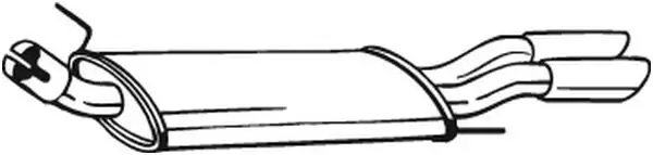 Endschalldämpfer BOSAL 233-731