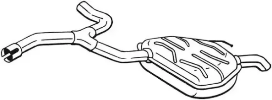 Endschalldämpfer BOSAL 235-195 Bild Endschalldämpfer BOSAL 235-195