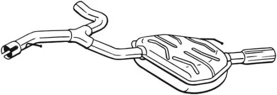 Endschalldämpfer BOSAL 235-929 Bild Endschalldämpfer BOSAL 235-929