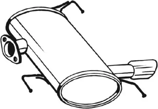 Endschalldämpfer BOSAL 247-009 Bild Endschalldämpfer BOSAL 247-009