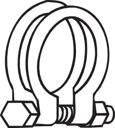 Klemmstück, Abgasanlage BOSAL 250-362