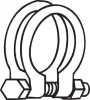 Klemmstück, Abgasanlage BOSAL 250-362 Bild Klemmstück, Abgasanlage BOSAL 250-362