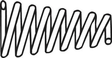 Feder, Abgasrohr BOSAL 251-001 Bild Feder, Abgasrohr BOSAL 251-001