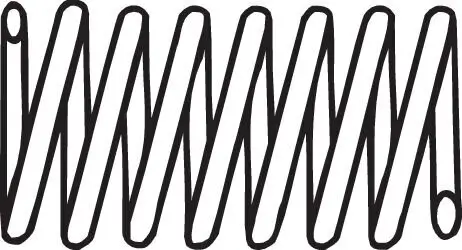 Feder, Abgasrohr BOSAL 251-025 Bild Feder, Abgasrohr BOSAL 251-025