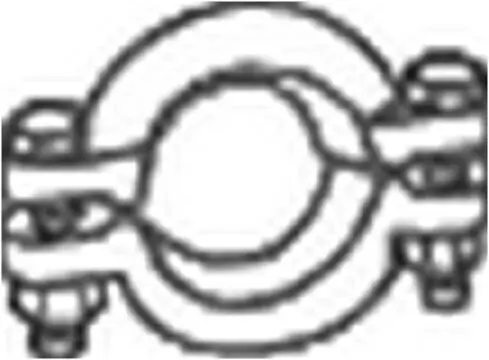 Klemmstück, Abgasanlage BOSAL 254-702 Bild Klemmstück, Abgasanlage BOSAL 254-702