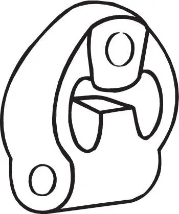 Halter, Abgasanlage BOSAL 255-810 Bild Halter, Abgasanlage BOSAL 255-810