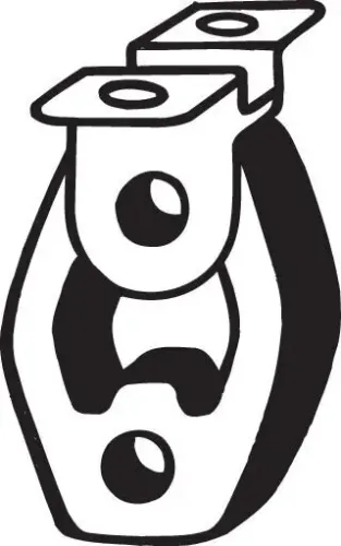 Halter, Abgasanlage BOSAL 255-182 Bild Halter, Abgasanlage BOSAL 255-182