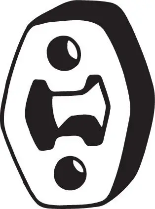 Halter, Abgasanlage BOSAL 255-047 Bild Halter, Abgasanlage BOSAL 255-047