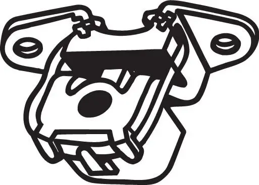 Halter, Abgasanlage BOSAL 255-186 Bild Halter, Abgasanlage BOSAL 255-186