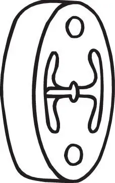 Halter, Abgasanlage BOSAL 255-217 Bild Halter, Abgasanlage BOSAL 255-217