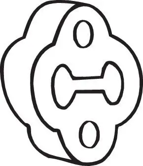 Halter, Abgasanlage BOSAL 255-275 Bild Halter, Abgasanlage BOSAL 255-275