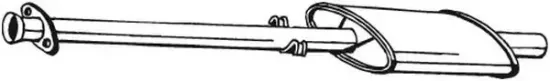 Mittelschalldämpfer BOSAL 278-021 Bild Mittelschalldämpfer BOSAL 278-021
