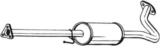 Mittelschalldämpfer BOSAL 278-127 Bild Mittelschalldämpfer BOSAL 278-127