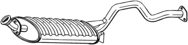 Mittelschalldämpfer BOSAL 278-557