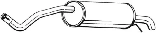 Endschalldämpfer BOSAL 278-661 Bild Endschalldämpfer BOSAL 278-661