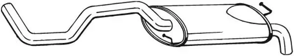 Endschalldämpfer BOSAL 278-853