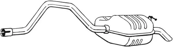 Endschalldämpfer BOSAL 278-857