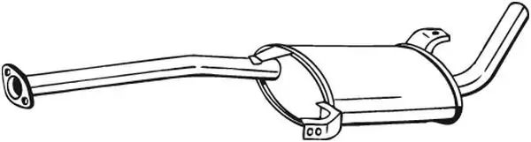 Mittelschalldämpfer BOSAL 279-125