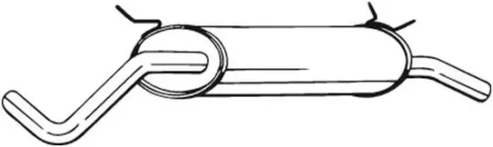 Endschalldämpfer BOSAL 200-229 Bild Endschalldämpfer BOSAL 200-229